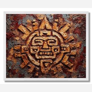 AUREATE GLYPH - FRAMED