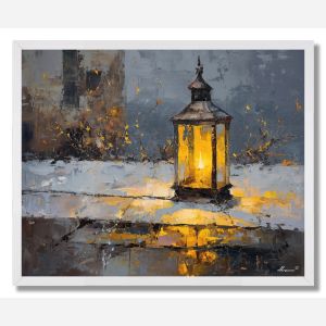 AUREATE LANTERN 2 - FRAMED