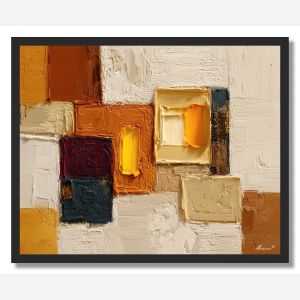 AUREATE SQUARE FORM - FRAMED