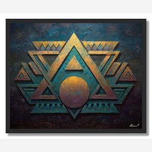 CELESTIAL GLYPH - FRAMED