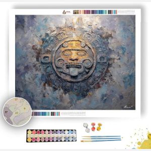 CELESTIAL ROUND GLYPH - Paint by Numbers Full Kit