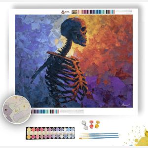 CELESTIAL SPECTER SMILE - Paint by Numbers Full Kit