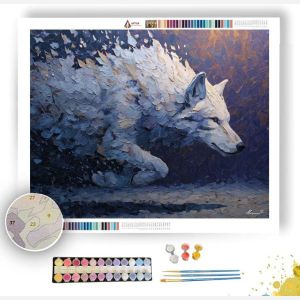 CELESTIAL WHITE MANE - Paint by Numbers Full Kit
