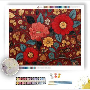 CRIMSON RITUAL - Paint by Numbers Full Kit