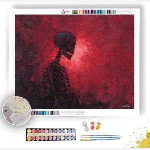 CRIMSON SPECTER - Paint by Numbers Full Kit