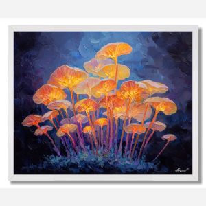 ECHOING BLOOM 1 - FRAMED