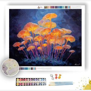 ECHOING BLOOM 1 - Paint by Numbers Full Kit