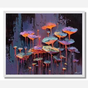 ECHOING BLOOM 2 - FRAMED