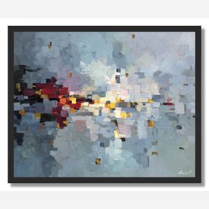 ECHOING PATTERN - FRAMED