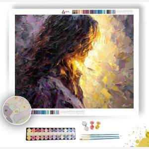ECHOING YELLOW VEIL - Paint by Numbers Full Kit