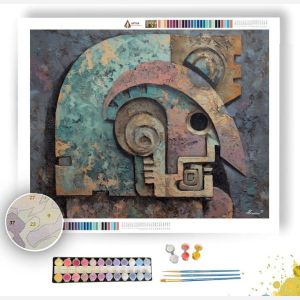 FERAL GLYPH 3 - Paint by Numbers Full Kit