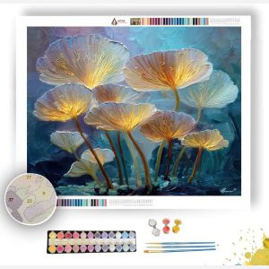 FRACTAL BLOOM 1 - Paint by Numbers Full Kit