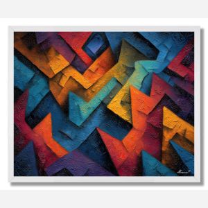 FRACTAL PATTERN 1 - FRAMED