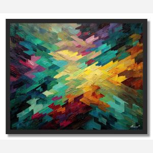 FRACTAL PATTERN 3 - FRAMED