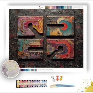 GENTLE GLYPH 2 - Paint by Numbers Full Kit