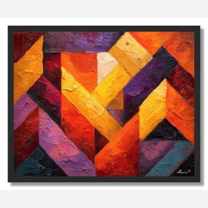 GENTLE PATTERN 1 - FRAMED