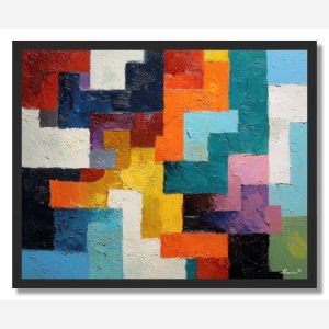 GENTLE PATTERN 2 - FRAMED