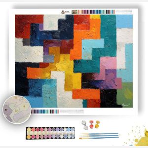 GENTLE PATTERN 2 - Paint by Numbers Full Kit