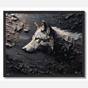 HIDDEN MANE 1 - FRAMED