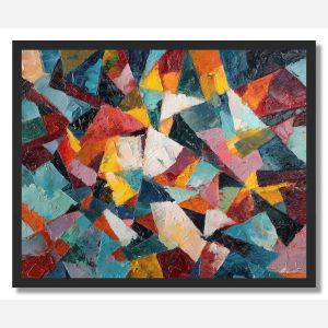 HOLLOW PATTERN - FRAMED