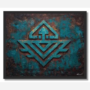 LUMINOUS GLYPH - FRAMED