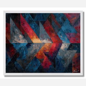 LUMINOUS PATTERN 1 - FRAMED