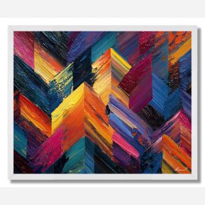 LUMINOUS PATTERN 2 - FRAMED