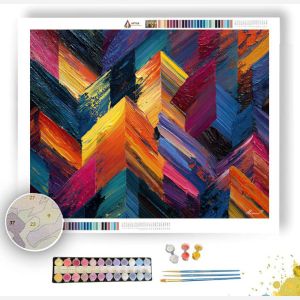 LUMINOUS PATTERN 2 - Paint by Numbers Full Kit