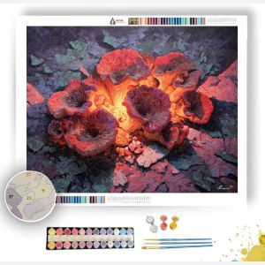 MOLTEN BLOOM - Paint by Numbers Full Kit