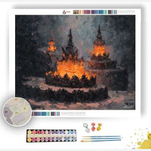 MOLTEN CROWN 1 - Paint by Numbers Full Kit