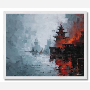 MOLTEN CROWN 2 - FRAMED