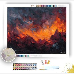 MOLTEN CROWN 3 - Paint by Numbers Full Kit