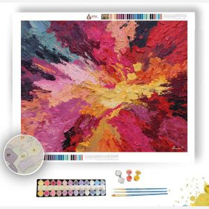 MOLTEN FORM - Paint by Numbers Full Kit