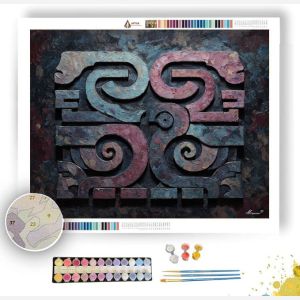 MOLTEN GLYPH 1 - Paint by Numbers Full Kit