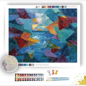 MOLTEN PATTERN 1 - Paint by Numbers Full Kit