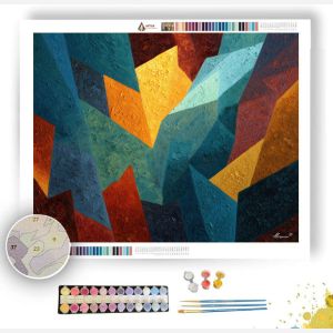MOLTEN PATTERN 2 - Paint by Numbers Full Kit