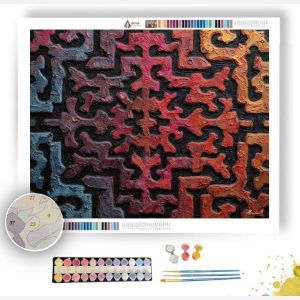 MOLTEN RITUAL 1 - Paint by Numbers Full Kit