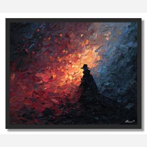 MOLTEN VEIL - FRAMED