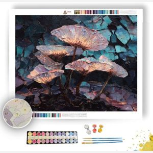 OBSIDIAN BLOOM 3 - Paint by Numbers Full Kit