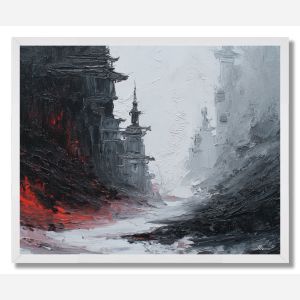 OBSIDIAN CROWN 1 - FRAMED