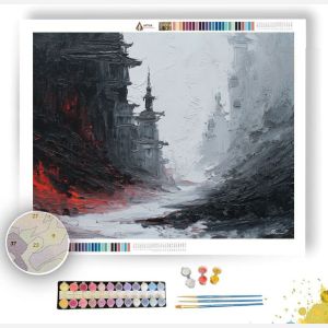 OBSIDIAN CROWN 1 - Paint by Numbers Full Kit