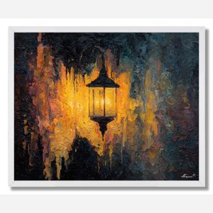 OBSIDIAN LANTERN 1 - FRAMED