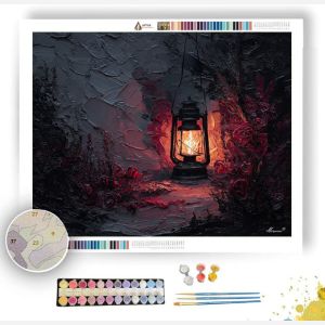 OBSIDIAN LANTERN 3 - Paint by Numbers Full Kit
