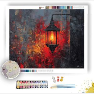 OBSIDIAN LANTERN 4 - Paint by Numbers Full Kit