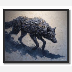 OBSIDIAN MANE 2 - FRAMED