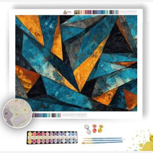 OBSIDIAN PATTERN 2 - Paint by Numbers Full Kit