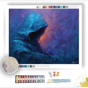 OBSIDIAN VEIL - Paint by Numbers Full Kit