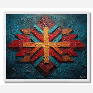 RADIANT GLYPH - FRAMED