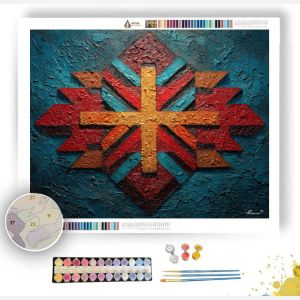 RADIANT GLYPH - Paint by Numbers Full Kit