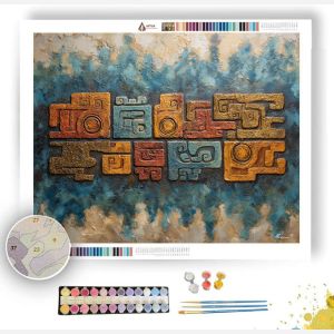 SACRED GLYPH 2 - Paint by Numbers Full Kit